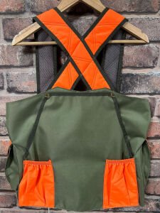 DARGO A08 HAKİ-TURUNCU AVCI YELEĞİ