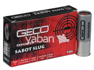 GECO EXPANDER SABOT SLUG TEK KURŞUN - 12 CAL.