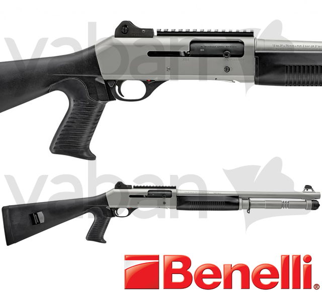 BENELLI M4 CERAKOTE SILVER PISTOL GRIP YARI OTOMATİK AV TÜFEĞİ