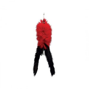 ABU GARCIA Hairy Killer Sahte Yem 21G RED BLACK
