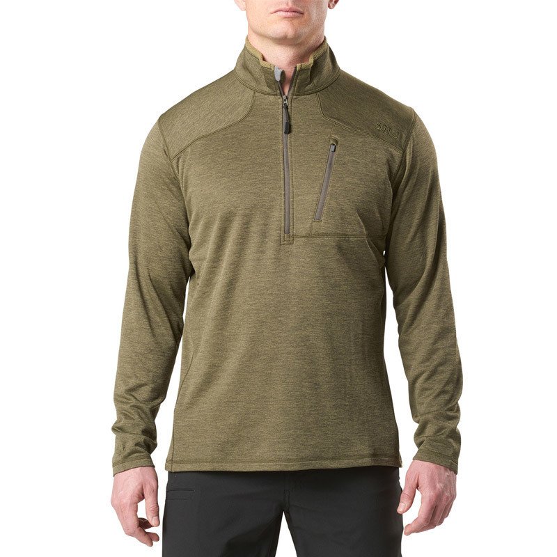 5.11 RECON HLF ZP FLEECE YEŞİL SWEAT