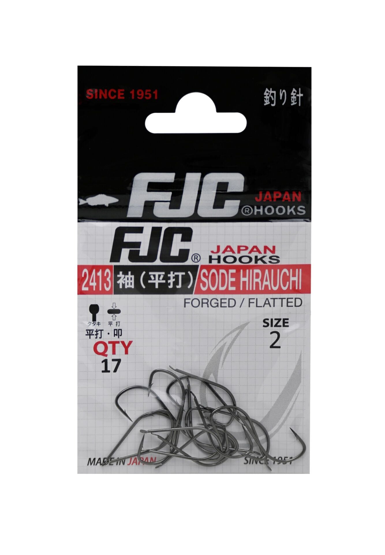FJC 2413 SODE HIRAUCHI BLACK NIKEL İĞNE 2