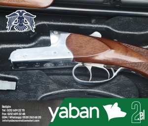 HUĞLU 202 B BEYAZ ÇİFTE AV TÜFEĞİ / 2.EL