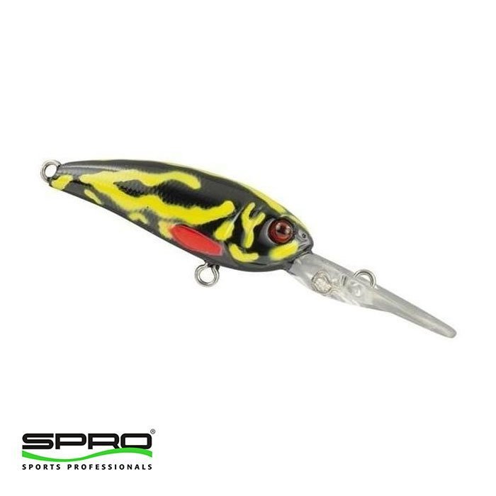 SPRO Chibi Shad 40 LL Au. Poison Frog Maket Yem