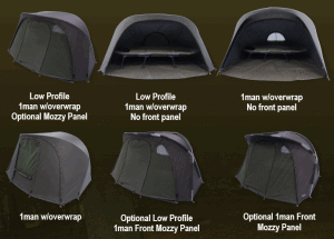 Prologıc Frame-X1 Bivvy Low Profile 1man (H115cm W235cm D145cm) Çadır Overwrap
