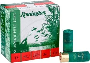 REMINGTON (ITALY) SHURSHOT FIELD LOAD 34 GR. AV FİŞEĞİ - 12 CAL.
