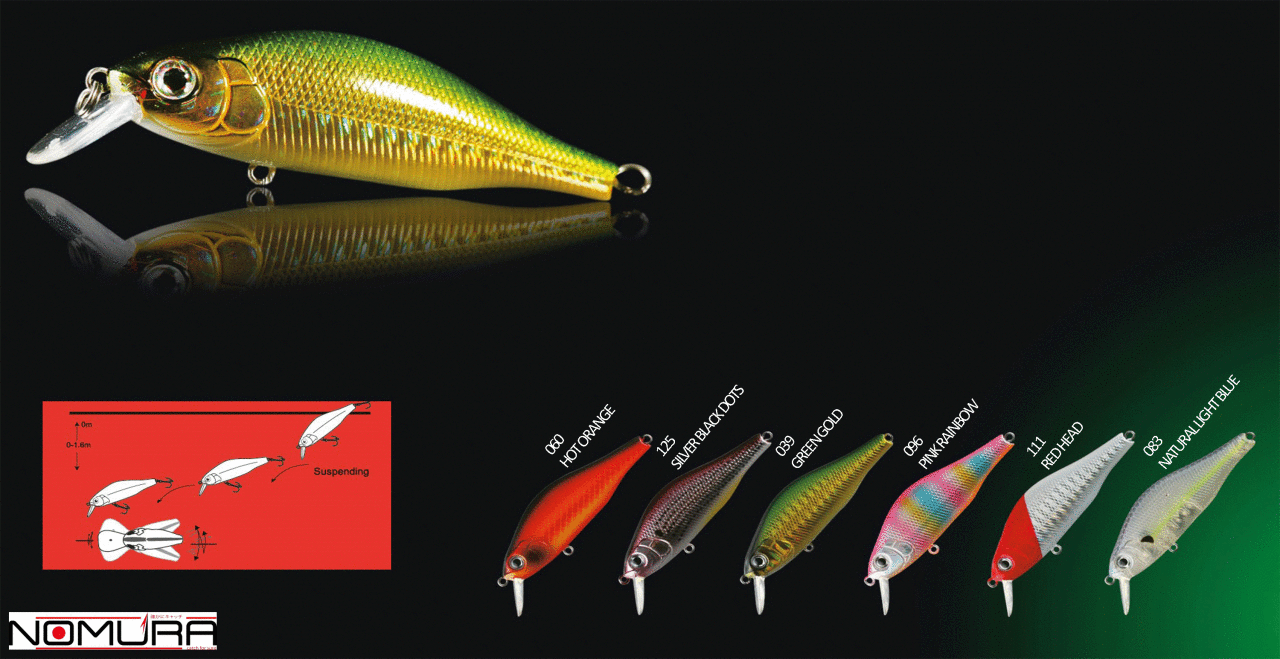 Nomura Stıll Mınnow 5 cm 17,5g Suspending 0-2.0m Suni Yem 125