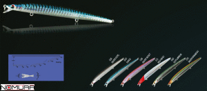 Nomura Slım Jerk  13 cm 12.2g Floatıng 0-0,5m Suni Yem 070