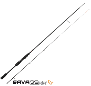 Savage gear Black Dropshot 223 cm 2-12 gr 2 Parça Spin Kamış
