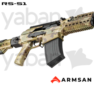 ARMSAN ARMTAC RS-S1 CAMO MULTICAM TELESKOPİK ŞARJÖRLÜ AV TÜFEĞİ