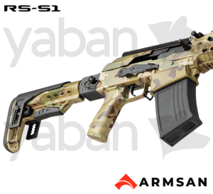 ARMSAN ARMTAC RS-S1 CAMO MULTICAM TELESKOPİK ŞARJÖRLÜ AV TÜFEĞİ