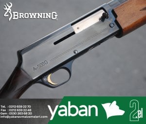 BROWNING A-500G YARI OTOMATİK AV TÜFEĞİ / 2.EL