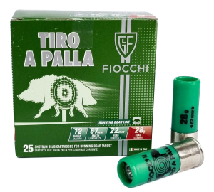 FIOCCHI TIRO A PALLA CERVO TEK KURŞUN - 12 CAL.