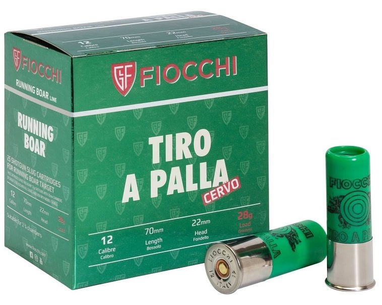 FIOCCHI TIRO A PALLA CERVO TEK KURŞUN - 12 CAL.