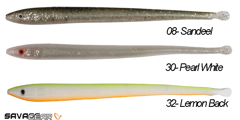 Savage gear LB Sandeel Slug 10 cm 6 Adet Suni Yem