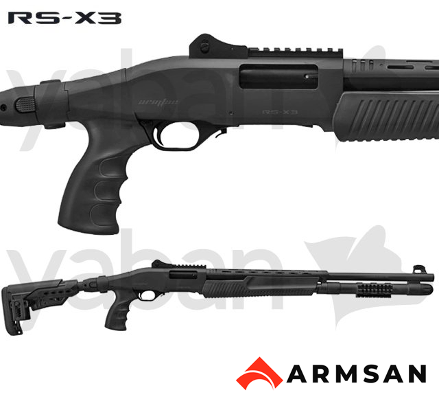 ARMSAN ARMTAC RS-X3 TELESKOPİK POMPALI AV TÜFEĞİ