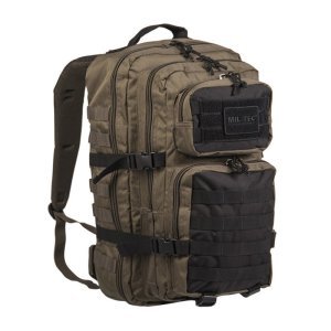 MIL-TEC STURM 36 LT SİYAH-KOYU YEŞİL SIRT ÇANTASI