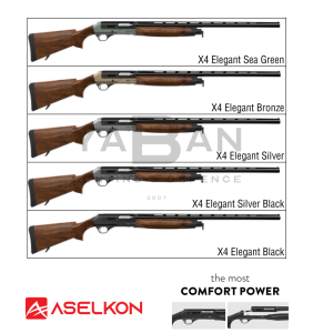 ASELKON X4 ELEGANT YARI OTOMATİK AV TÜFEĞİ