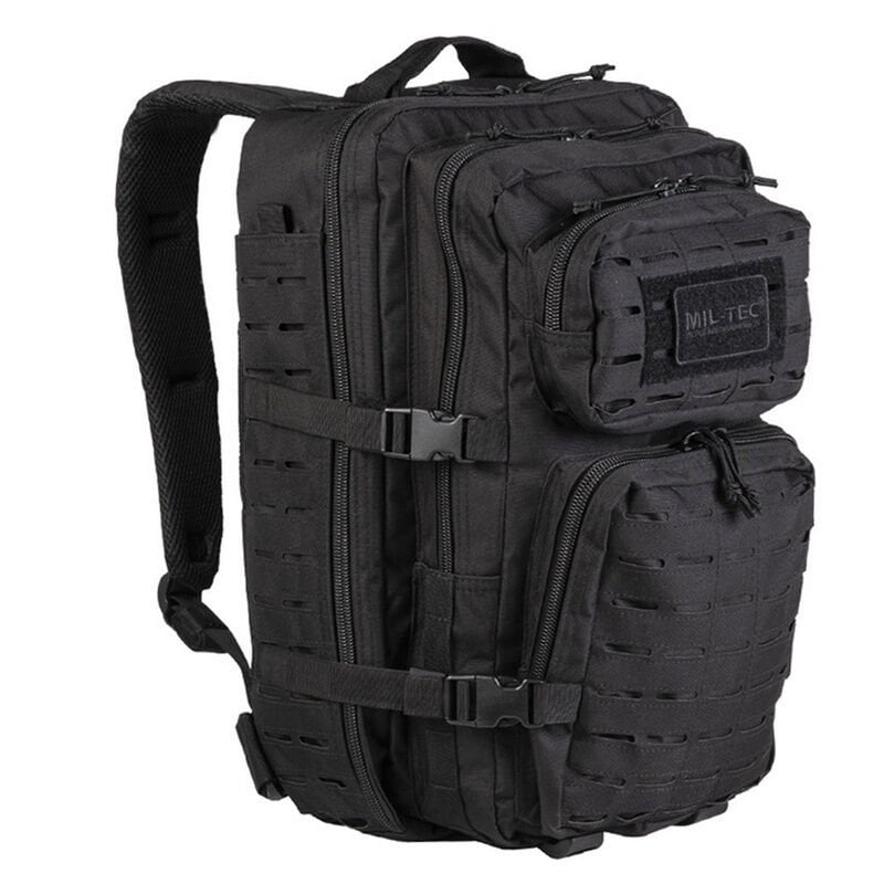 MIL-TEC STURM ASSAULT LASER CUT 36 LT SİYAH SIRT ÇANTASI