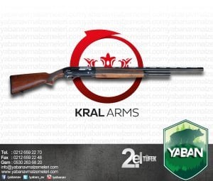 KRAL ARMS A12 YARI OTOMATİK AV TÜFEĞİ / 2.EL