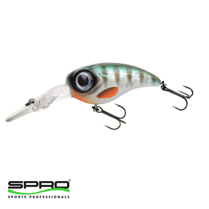 SPRO LJ John MD 50 Green Perch Maket Yem