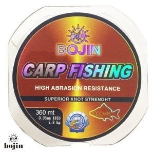 BOJIN Sazan Misinası 0.35 mm 360 m Kahverengi