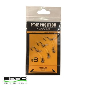SPRO Pole Position Chod Rigs Hazır Beden No:6