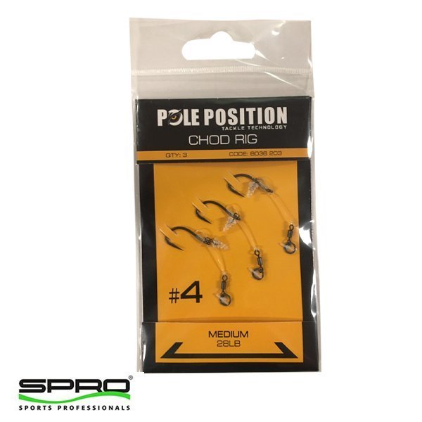 SPRO Pole Position Chod Rigs Hazır Beden No:4