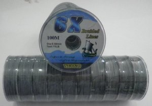 Viking Dyneema 6X Line Örgü Misina NO: 0,33 / 48 LBS