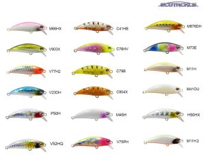 Ecotackle Cervantes 50S 5Cm 4.5G Maket Balık C79A