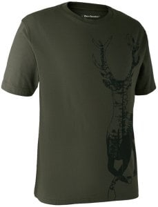DEER HUNTER WITH DEER T-SHIRT / L