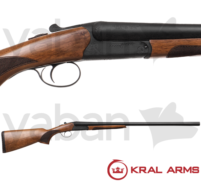 KRAL ARMS SİYAH ÇİFTE AV TÜFEĞİ