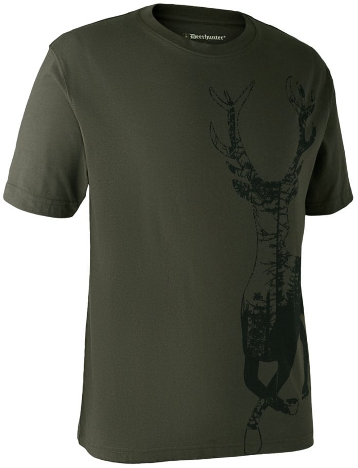 DEER HUNTER WITH DEER T-SHIRT / S