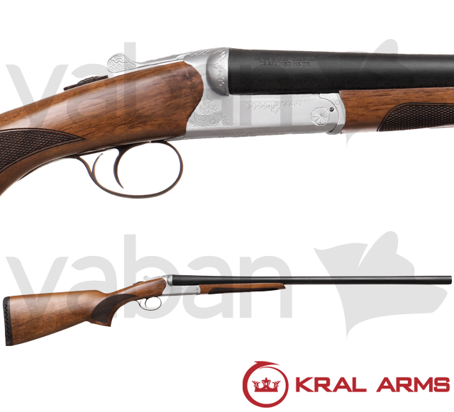 KRAL ARMS BEYAZ ÇİFTE AV TÜFEĞİ