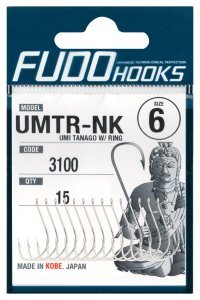 Fudo 3101 Umi Tanago Delikli Pala Black Nikel İğne 8