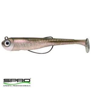 SPRO Guts Bait UV Olive&Pearl 9,5CM Silikon Yem