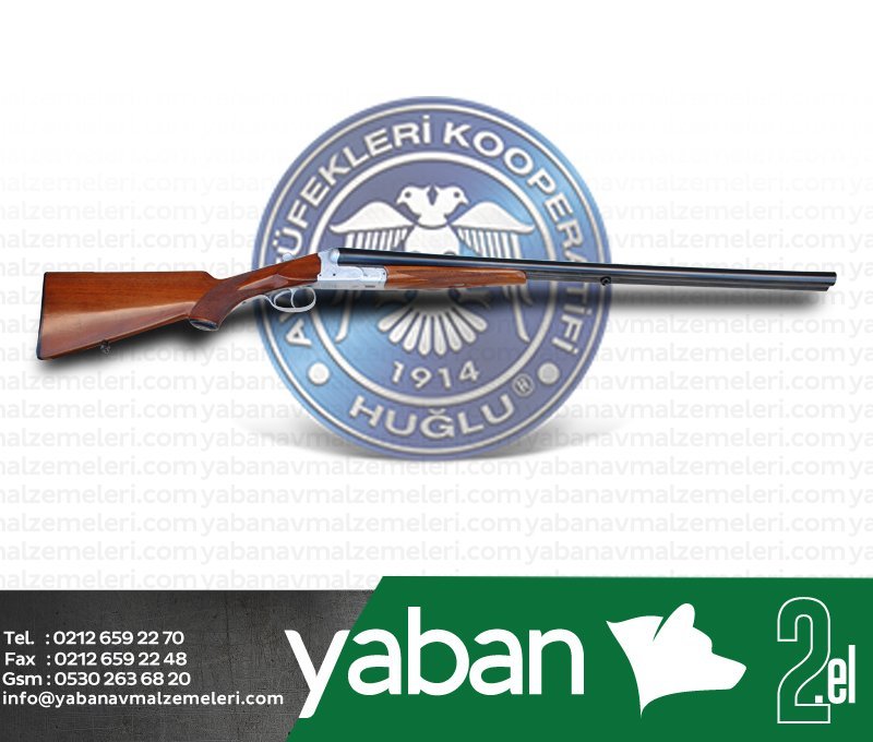 HUĞLU ÇİFTE AV TÜFEĞİ / 2.EL