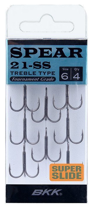 BKK Spear-21 SS Üçlü İğne 4 7 Pcs