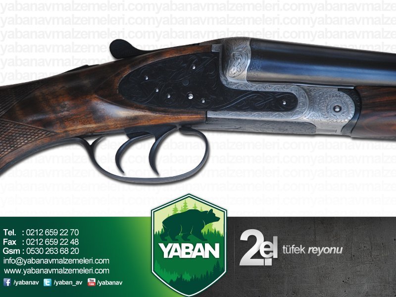 BREVETE 12 CAL. ÇİFTE AV TÜFEĞİ