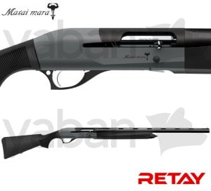 RETAY MASAI MARA GRİ SENTETİK YARI OTOMATİK AV TÜFEĞİ