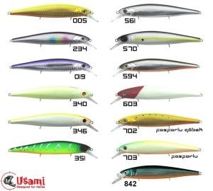Usami Jack The Ripper 115F-SR 15.9 G Maket Balık 598
