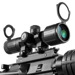 BARSKA CONTOUR 3-9x40 IR W/RINGS TÜFEK DÜRBÜNÜ