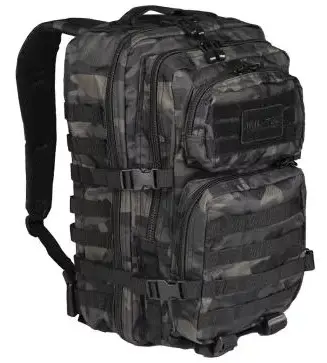 MIL-TEC STURM ASSAULT 36 LT DARK CAMO SIRT ÇANTASI