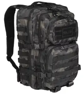 MIL-TEC STURM ASSAULT 36 LT DARK CAMO SIRT ÇANTASI