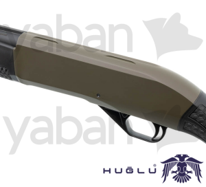 HUĞLU VEYRON SENTETİK HAKİ YARI OTOMATİK AV TÜFEĞİ