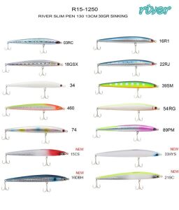 River Slimpen 130S 13Cm 30Gr 15CS