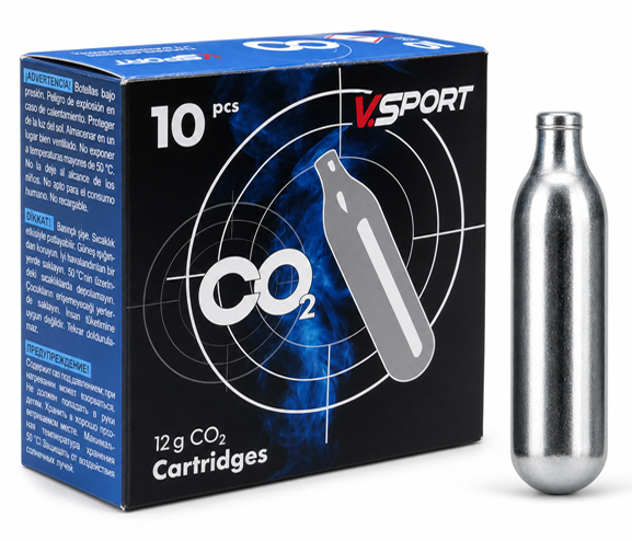V.SPORT 12 GRAM CO2 TÜP / 10'LU PAKET