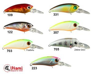 Usami Bottom Bouncer 40SP-MR 3.4 G Maket Balık 703