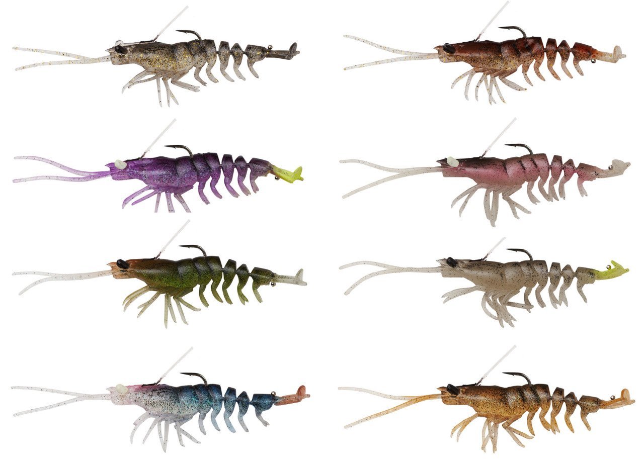 Savage Gear 3D Shrimp Weedless 9 cm 7 gr Suni Yem Gold