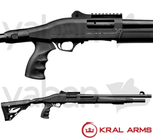 KRAL ARMS TACTICAL X-TAC TELESKOPİK POMPALI AV TÜFEĞİ